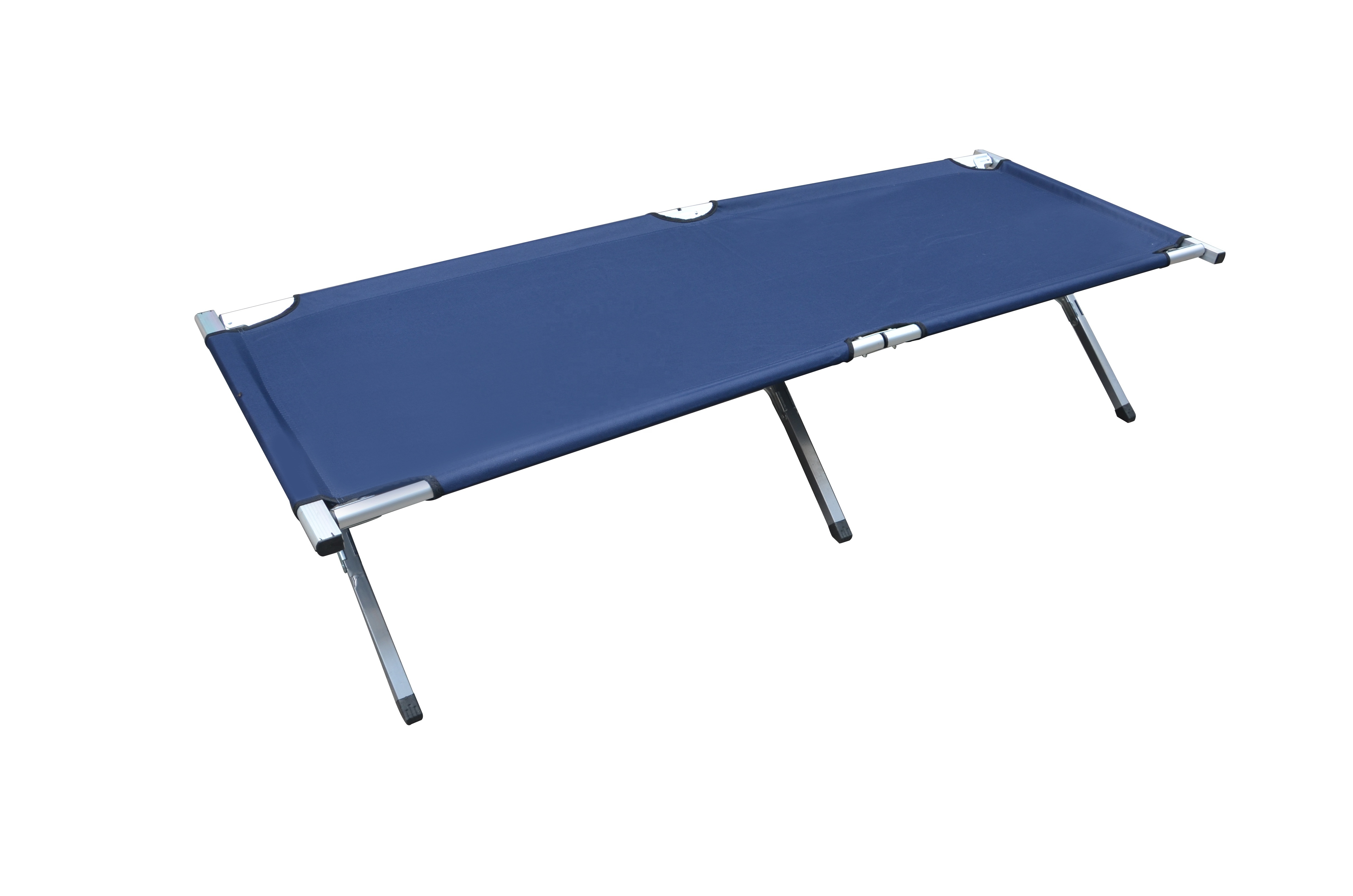 Easy Carry Camping Bed Folding Cot Steel Single Bed For Outdoor