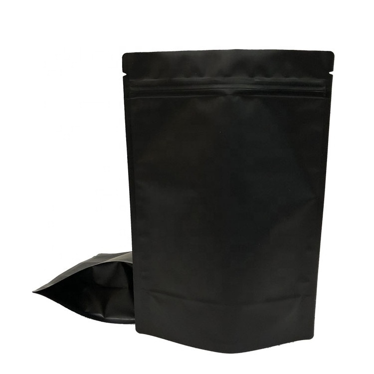 Custom printed stand up zipper barbecue charcoal packaging bag