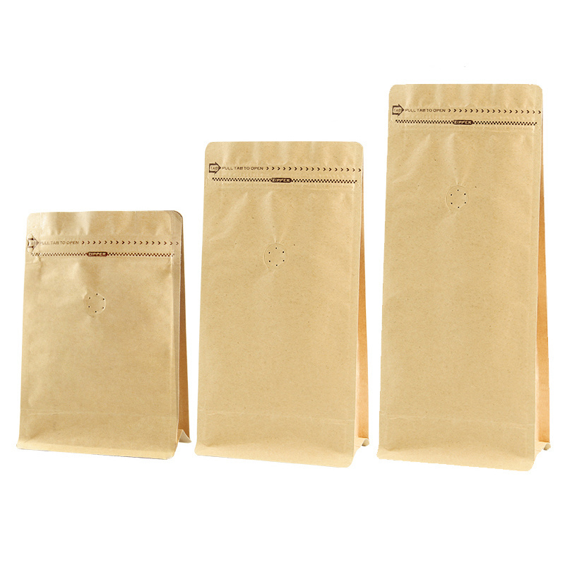 Stock Matte Finish Embossing Aluminum Foil Lined Gusset Packaging Pocket Tear Zipper Top 1/2 Pounds Flat Bottom Coffee Bag