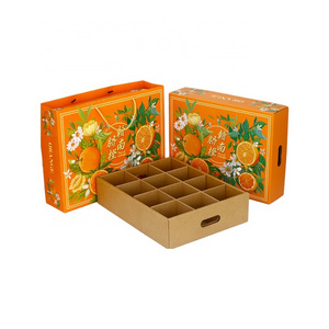 Custom Printed Orange Avocado Cherry Grape Banana Mango Kiwi Dragon Fruit Packaging Carton Fresh Fruit Corrugated Packaging Box