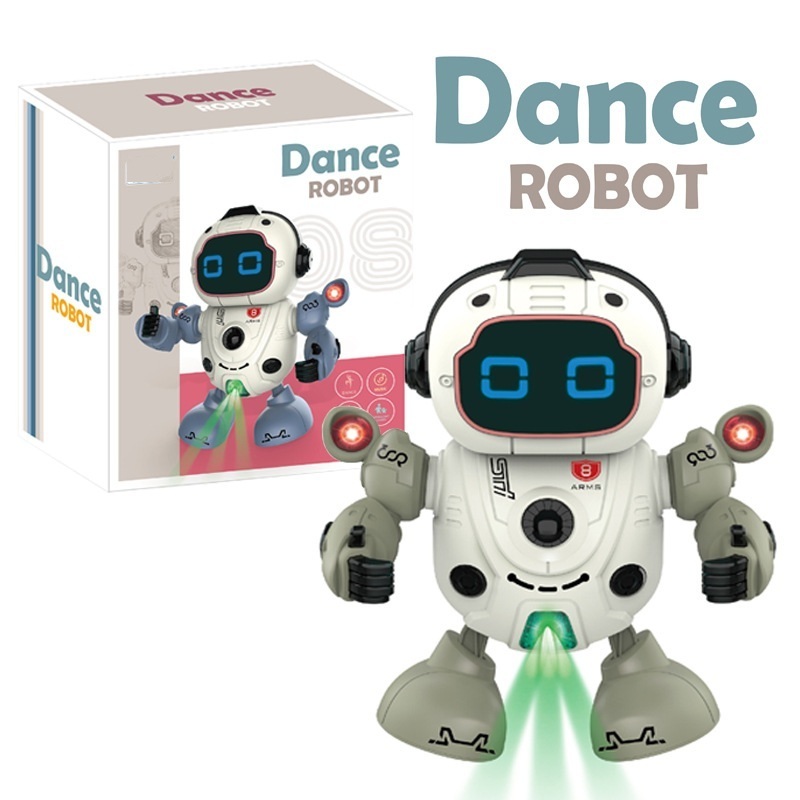 Early Educational Electronic Toys For Kids  Revolving Dance  Robot Smart Toy Singing And Dancing Robot