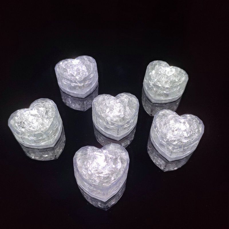 Best LED Glow Ice Cube Fast Slow Flashing LED Lights Glitter Light Up LED Ice Cubes For Party Bar Christmas