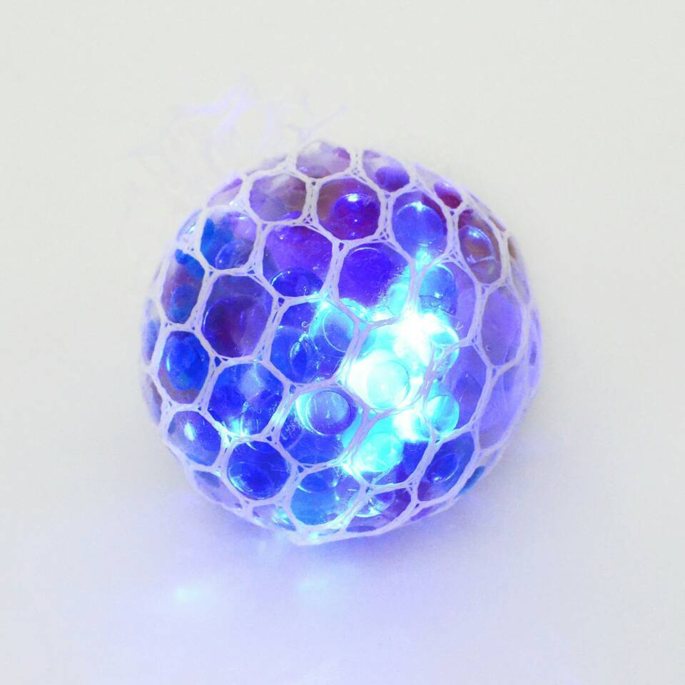 Capsules Toy Balls Stress Mesh Beads Ball Wholesale Stretchy Vent Anti Stress Fidget Squeeze Grape Toy