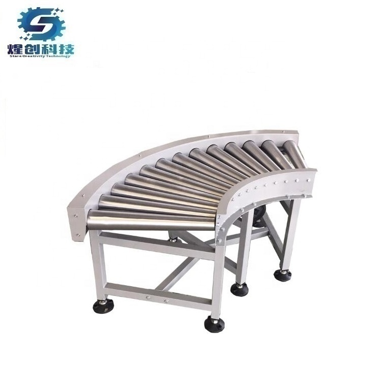 Manufacture Motorized Powered Carbon Steel/Stainless Steel Roller Conveyor