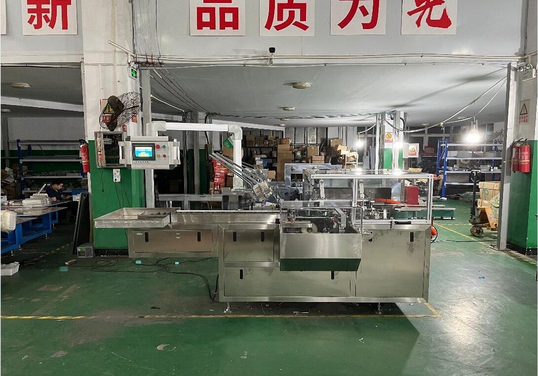 40-50 boxes/Minute Fully Automatic Horizontal Sachet Cartoner Cartoning Machine