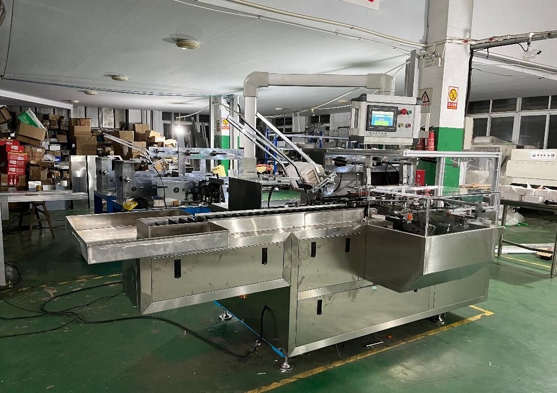 40-50 boxes/Minute Fully Automatic Horizontal Sachet Cartoner Cartoning Machine