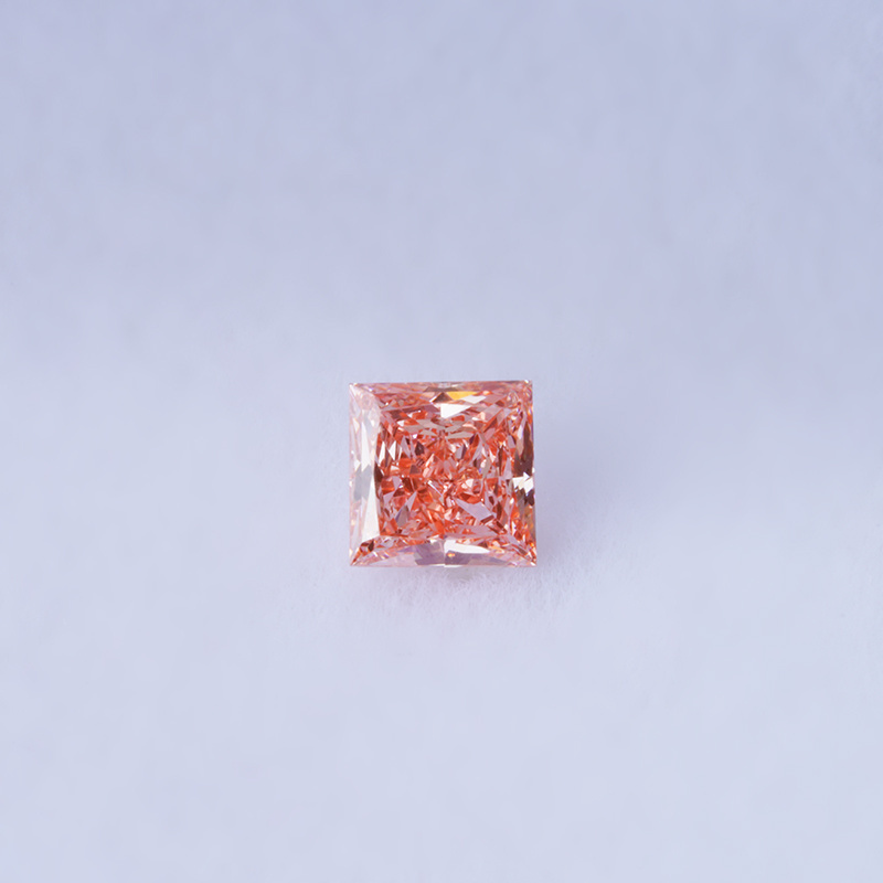 Starsgem pink color lab diamond heart cushion asscher cut fancy shape lab diamond