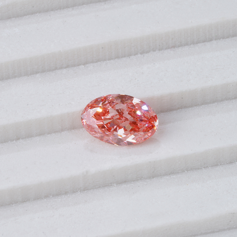 Starsgem Fashion Jewelry Stone Pink CVD Lab Diamond  Fancy Cut IGI Certified Lab Grown Diamond