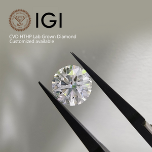 Wholesale starsgem IGI certified lab diamond D EX VVS VS 0.3ct 0.4ct 0.5ct loose diamond round cut CVD HTHP Lab grown Diamond