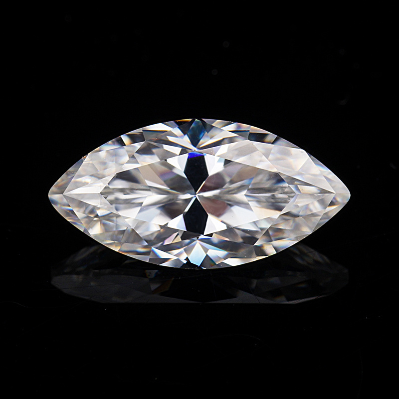 Starsgem Wholesale Moissanite Stones Marquise Shape White Rough Moissanite