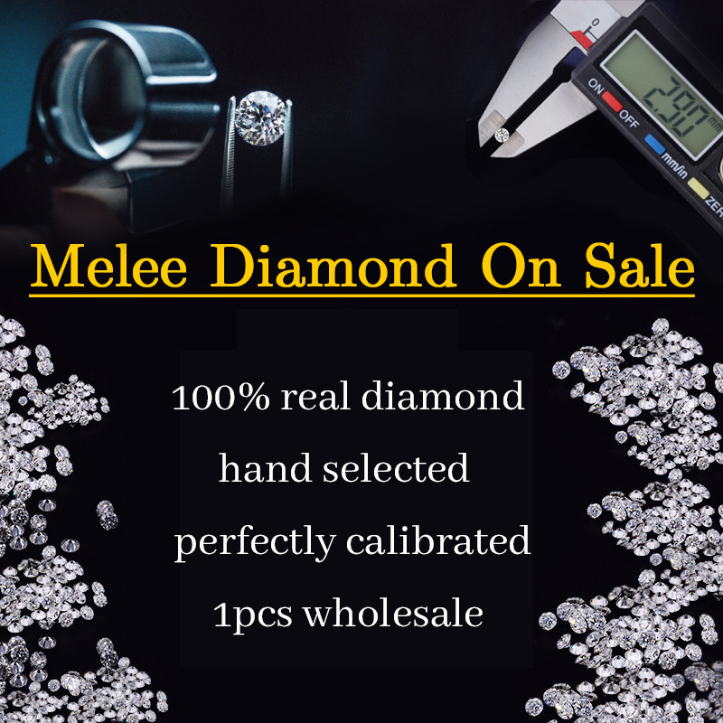 Starsgem 0.7mm-3mm Man Made Diamant DEF China Created melee loose hpht cvd lab grown diamonds