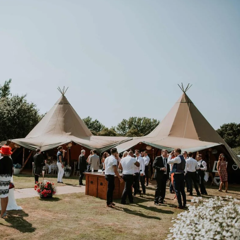 Outdoor Glamping Wedding Party Tent Safari Tipi For Sale