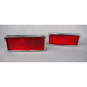 High quality  car triangle rear bumper tail mini red reflector