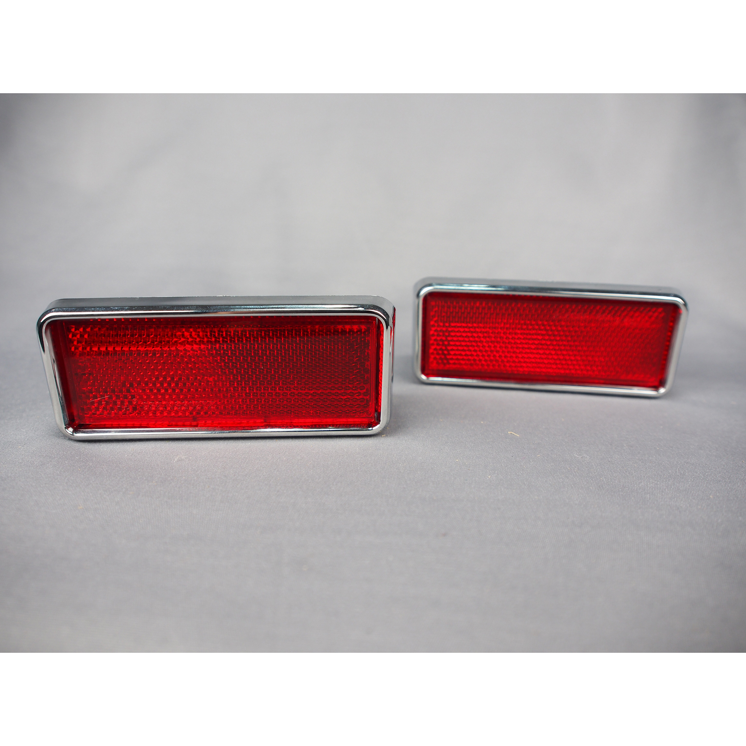 Side car rear bumper reflector for the popular top class car