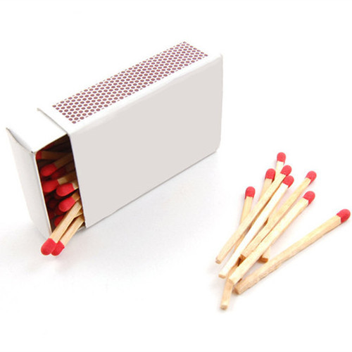 Promotional 110MM Cardboard Match Box Lighter with Wooden Cigar Matches