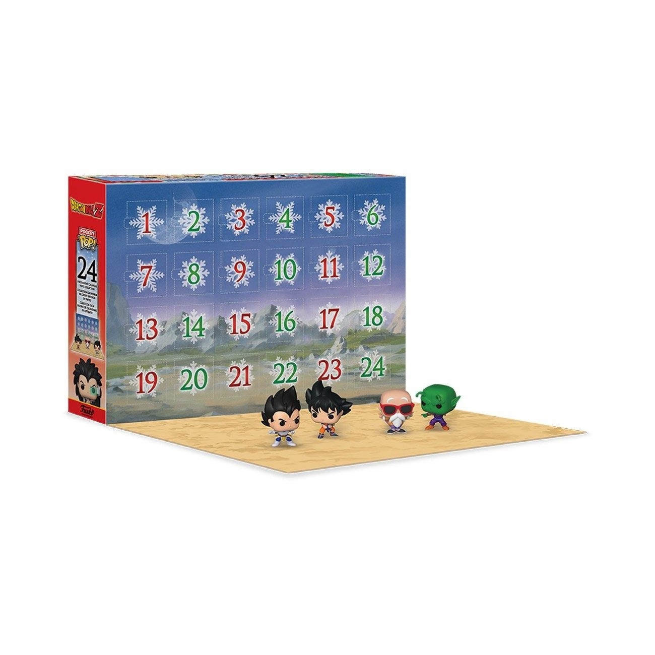 Wholesale Blank Corrugated Paper Funko Pop Up Advent Calendar