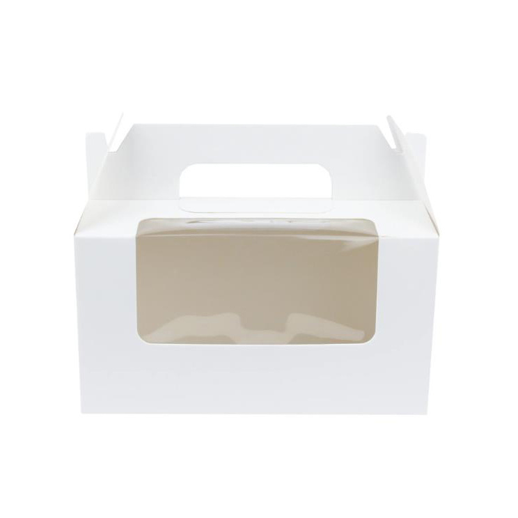 Custom Printed Bakery Box Packaging Window Cupcake Box Gable Box with Window