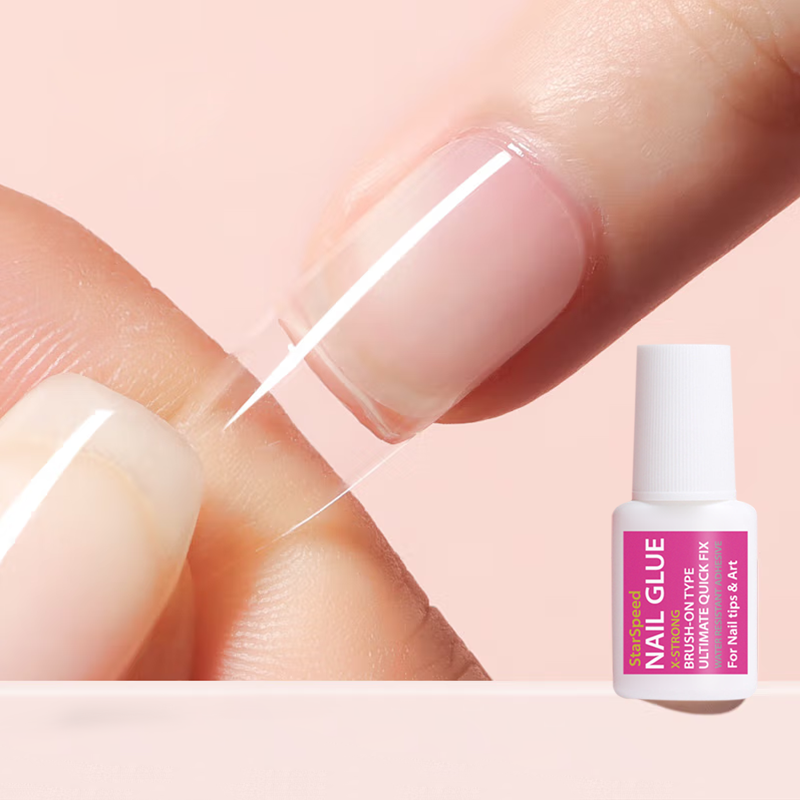 Strong Nail Glue Adhesive For Nail Wholesale Price Pink Nail Tips Glue