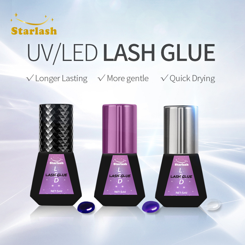 Starlash New Tech microwave beam light UV eyelash adhesive LED lash extension UV glue