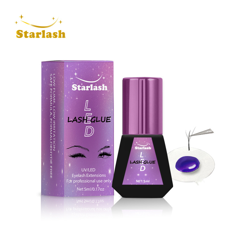 NEW TECH Starlash UV Extension Glue For Eyelashes Sensitive Availability Waterproof UV Lamp lash Glue