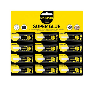 StarSpeed Super Glue 3g 3 seconds, cyanoacrylate adhesive in aluminium tube