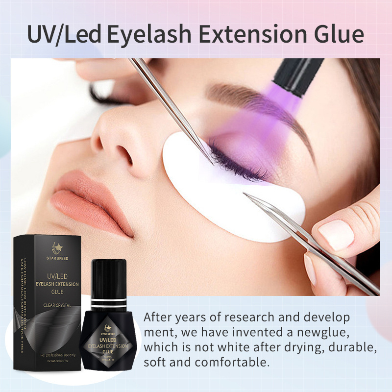 UV eyelash extension black LED lash glue uv lamp eyelash glue