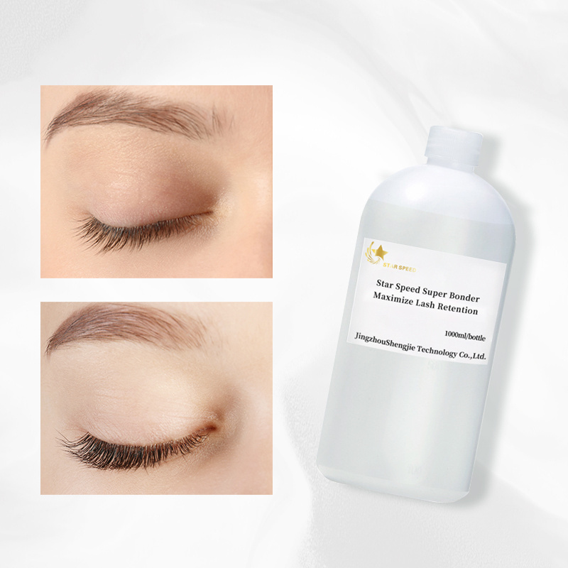 Star Speed 1000ML Lash Bonder Customize Label Lash Glue Accelerator Eyelash Glue Top Clear Super Bonder