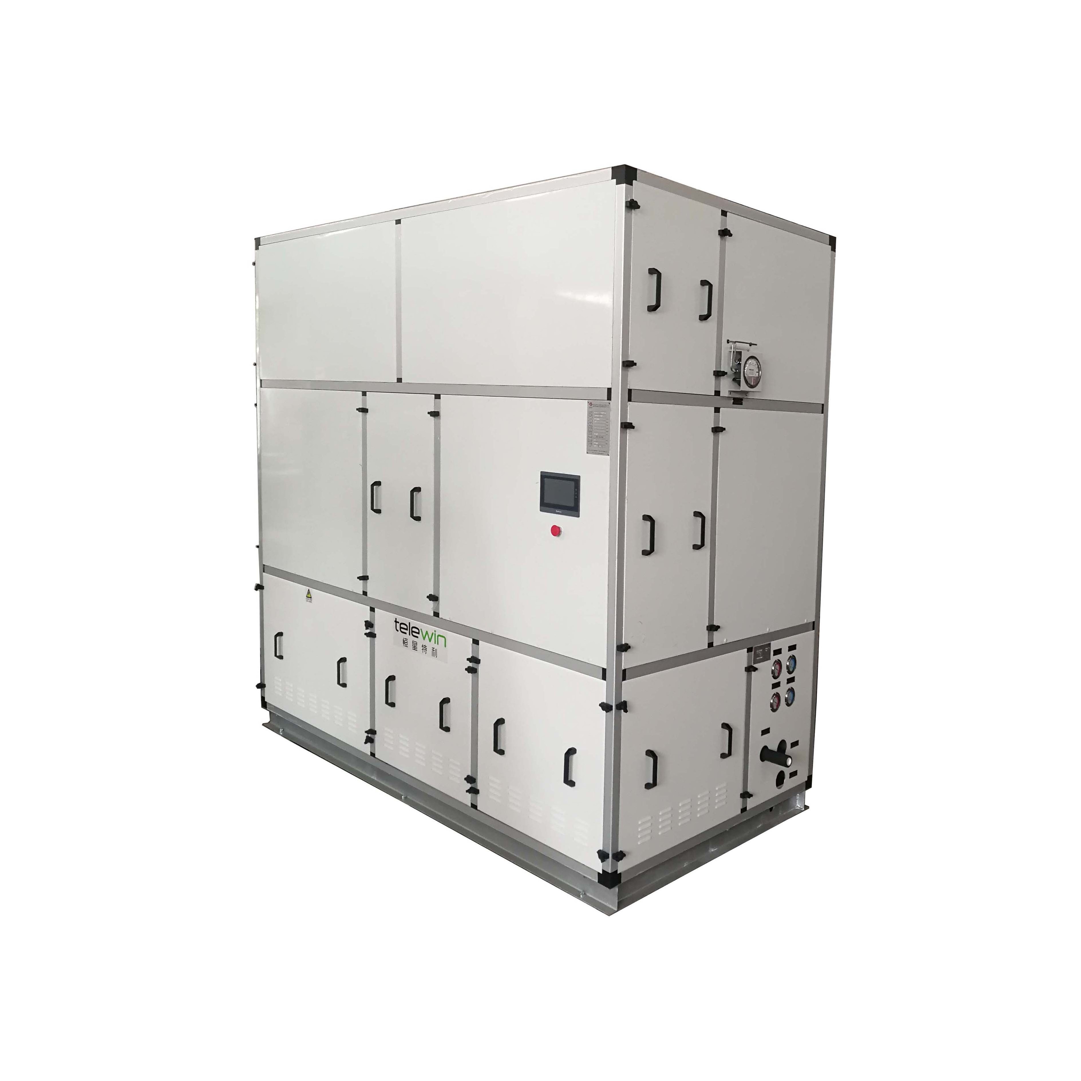 Custom made cabinet type water-cooled packaged central air conditioner clean room air handling unit