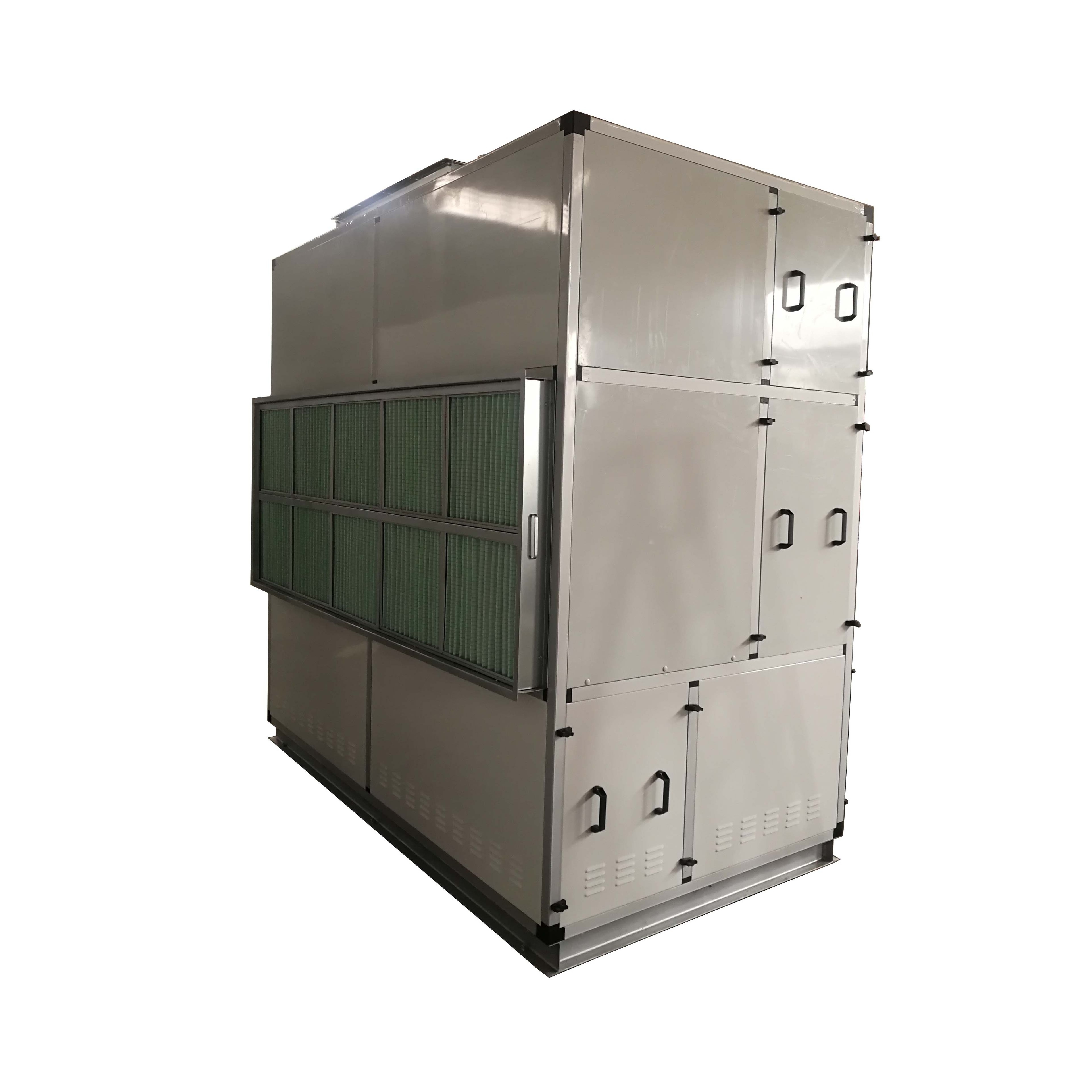 Custom made cabinet type water-cooled packaged central air conditioner clean room air handling unit