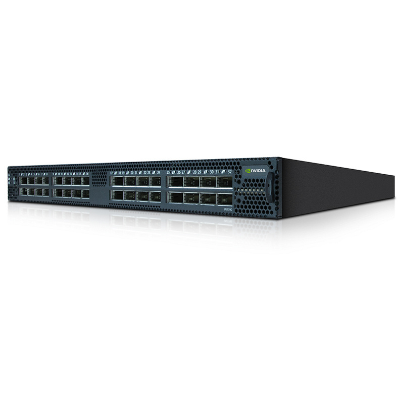 Mellanox MSN2700 MSN2700-CS2F 32x qsfp28 100GBE 50gbe 40GBE 25gbe 10gbe 1gbe 1U Open Ethernet Switch