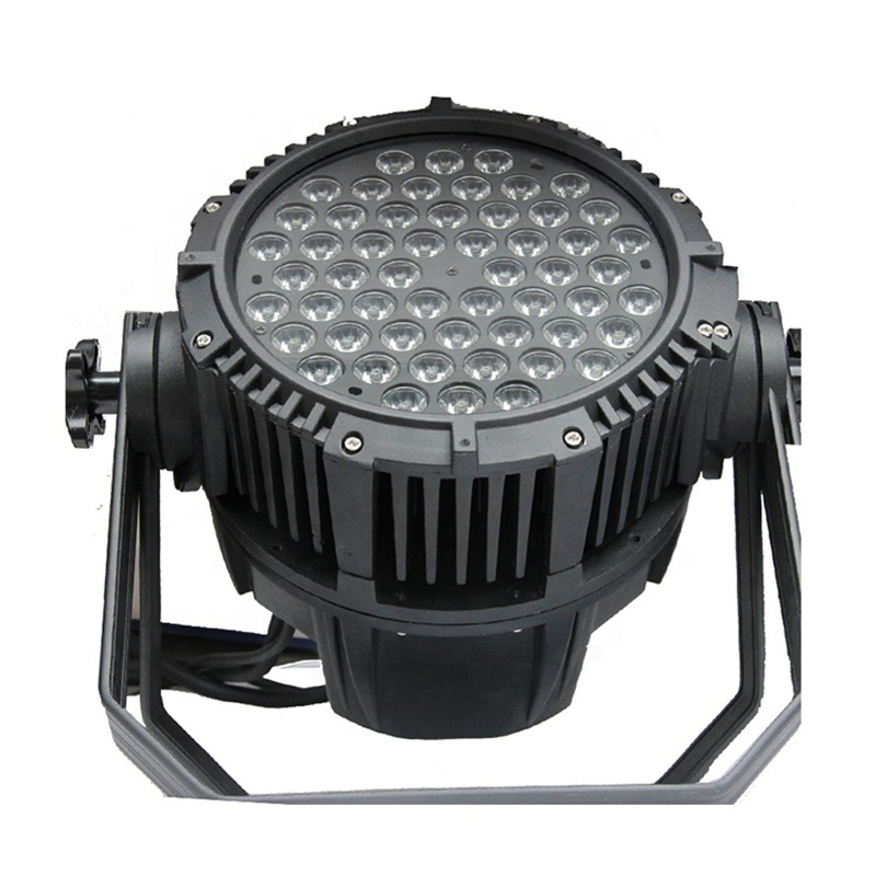 Outdoor IP65 Waterproof  54x3w RGBW LED Par Can Stage Light