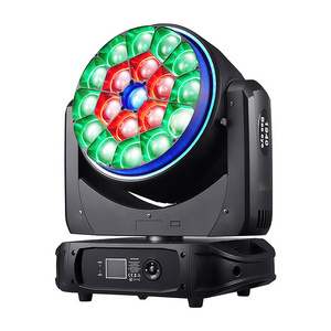 New arrival Perfect Lighting 19*40w RGBW 4in1 Big Bee Eyes K15 Zoom Wash Beam Led Moving Head Stage Light