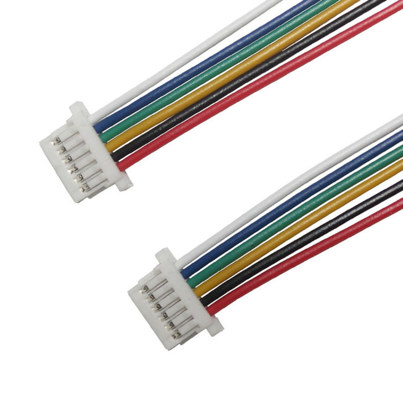 custom micro JST mx 1.25 02-12p cable assembly male to male type wire harness