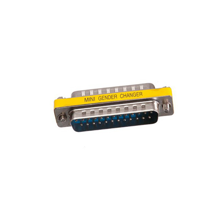 DB25 serial port female to Female DB25 mini Gender Changer Adapter