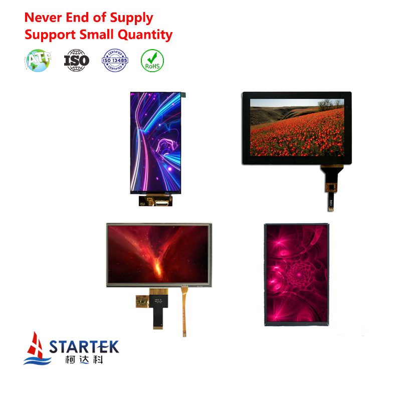 OEM startek 3.5 inch 4.3 inch 5 inch 7 inch 10.1 inch TFT LCD Module Capacitive Touch Panel TFT LCD Display