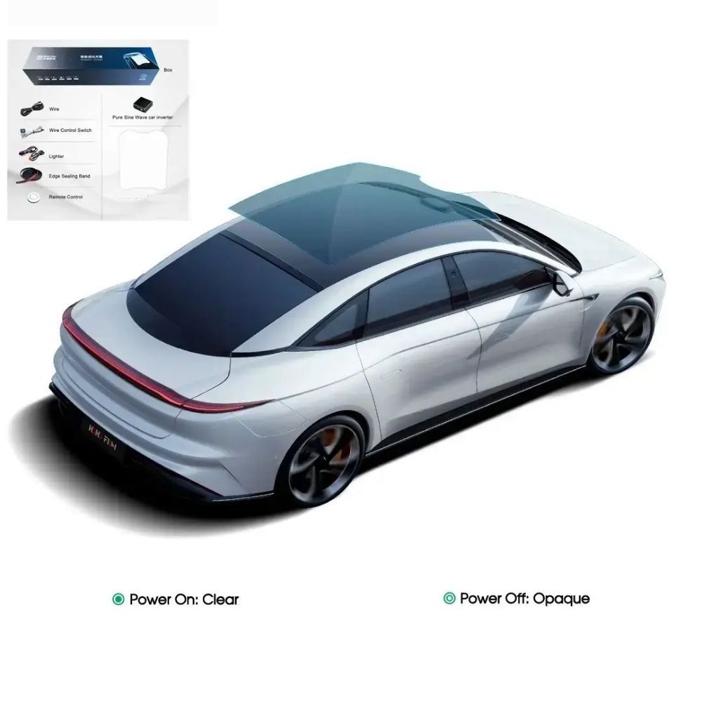 Switchable mirror tint film For Car Roof