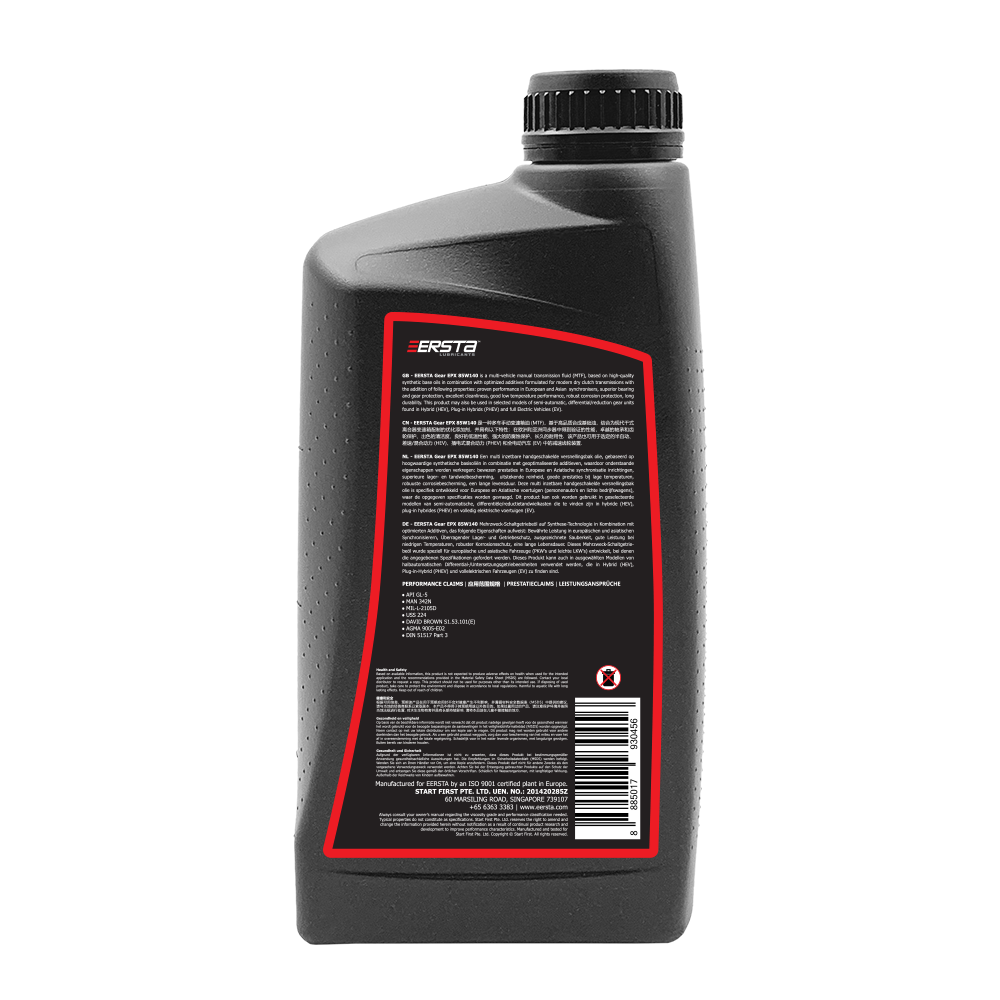 Petrochemical Products Automotive Lubricant GEAR EPX 85W140 Automotive Gear Oil with Extreme Pressure Additives for Heavy Load