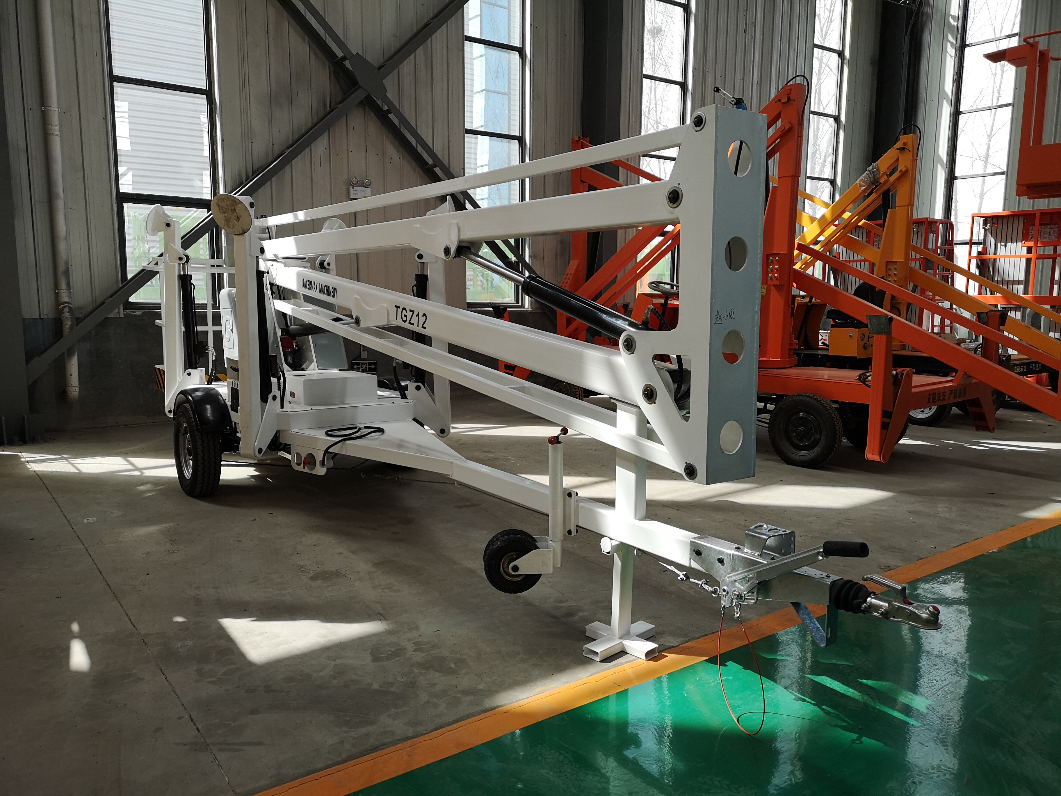 8m 10m 12m 14m 16m 230volt electric boom lift man lift pickup truck trailer boom lift