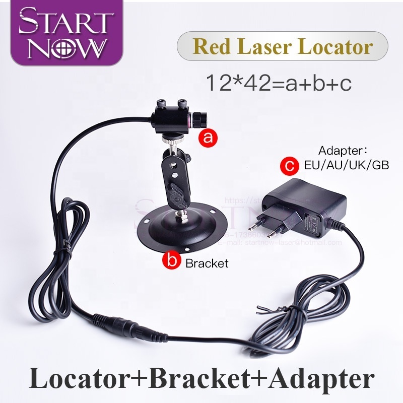 Set 12*42 635nm 10mw Laser Line Red Locator For Embroidery Machine Positioner Fabric CNC Cutting Line Laser Module Pointer Parts