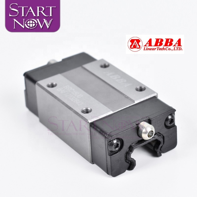 ABBA BRC15U0 BRC20U0 Slider Block Linear Rail Guide Bearing Original Taiwan for CNC Router Laser Machine Woodwork Lathe 3D Print