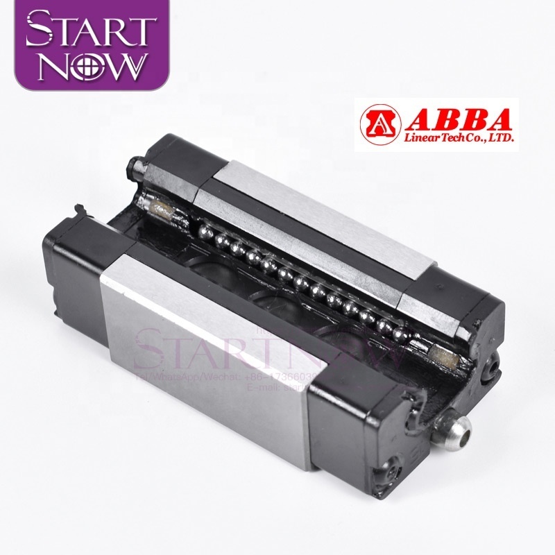 ABBA BRC15U0 BRC20U0 Slider Block Linear Rail Guide Bearing Original Taiwan for CNC Router Laser Machine Woodwork Lathe 3D Print