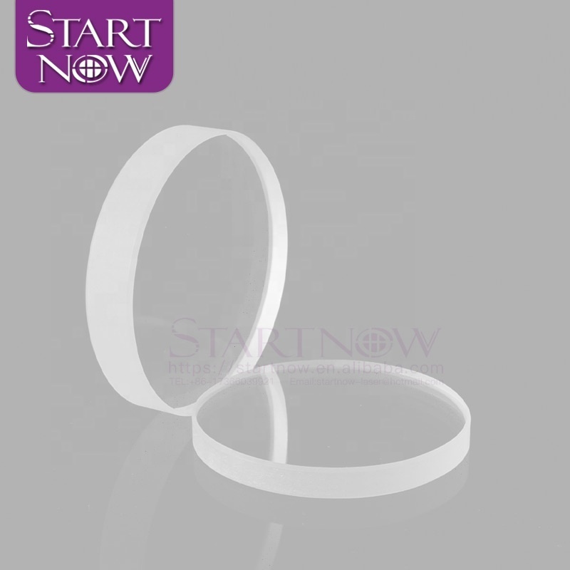 Startnow 40-50 Series Fused Silica Optical Fiber Window AR Coated 40*2mm 50*2 Laser Protective Glass Lens for Laser Cutting Head