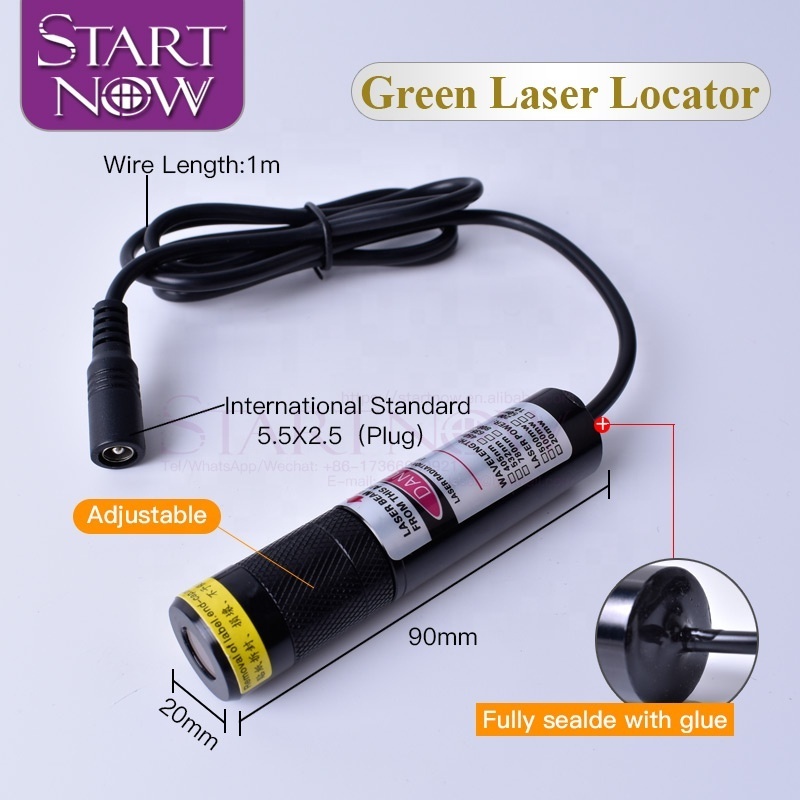 Green Positioner 520nm 50mw Green Laser Line Pointer Laser Cross Module Alignment For Fabric Cutting Machine Industry Locator