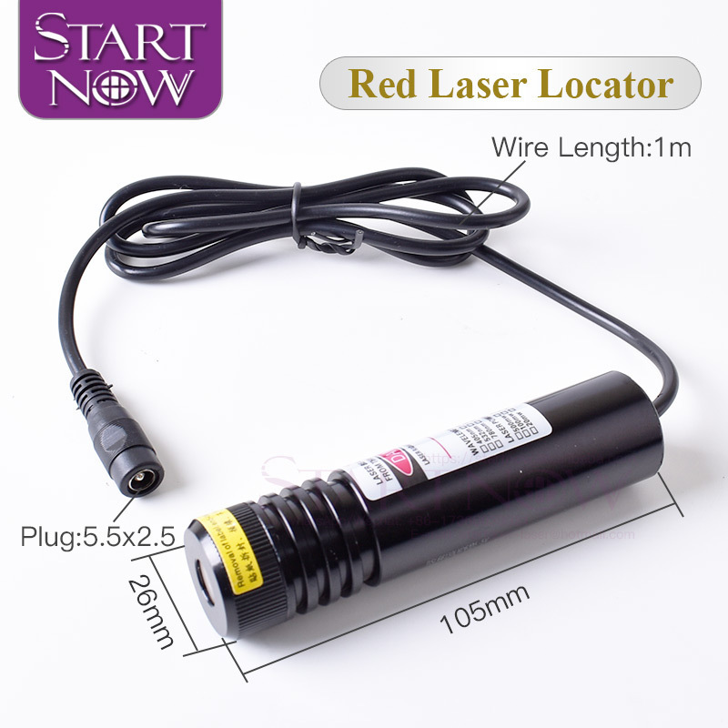 Set 26*105 Waterproof 200mw 5V Adjustable Red Laser Beam Module Locator Green Laser Line Positioner For Stone Cutting Machine