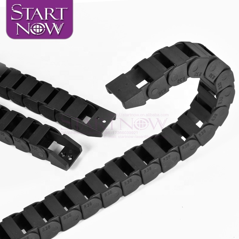 Startnow Bridge Drag Chain Cable Chains Towline with End Connectors for Laser Machine Parts 10x20 15X30 Wire Carrier 7x7 Plastic