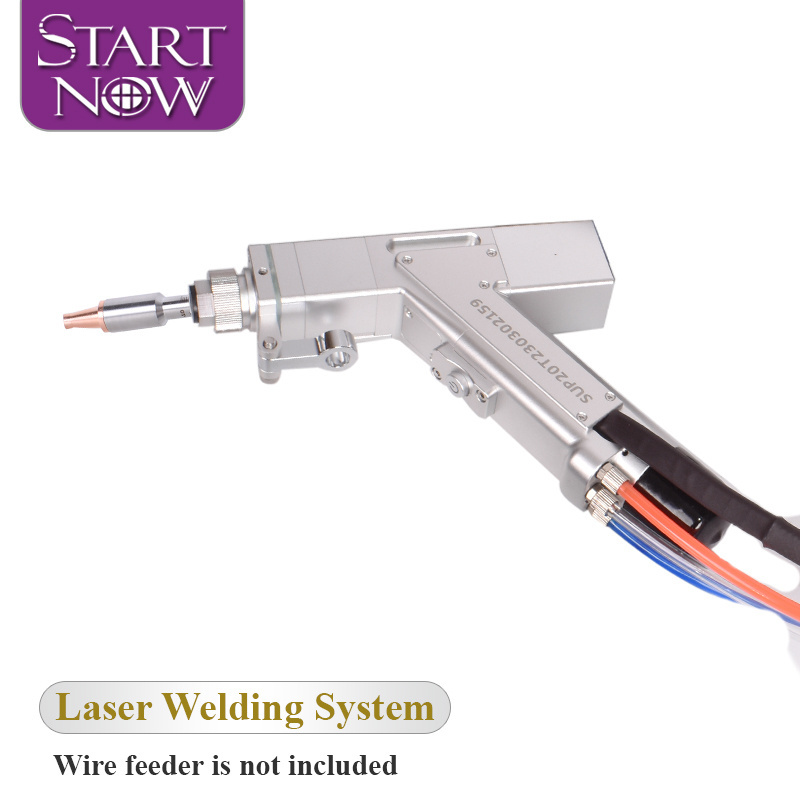 Startnow Handheld Laser Welding Head SUP20S/T With Auto-Wire Feeder Controller Driver Laser Welder System Fiber Welding Machine