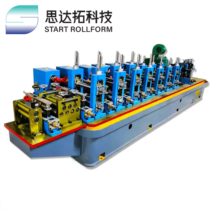 High Frequency Octangle Pipe Mill Welding Machine Production Line Welded Carbon Steel Tube Roll Forming Machine