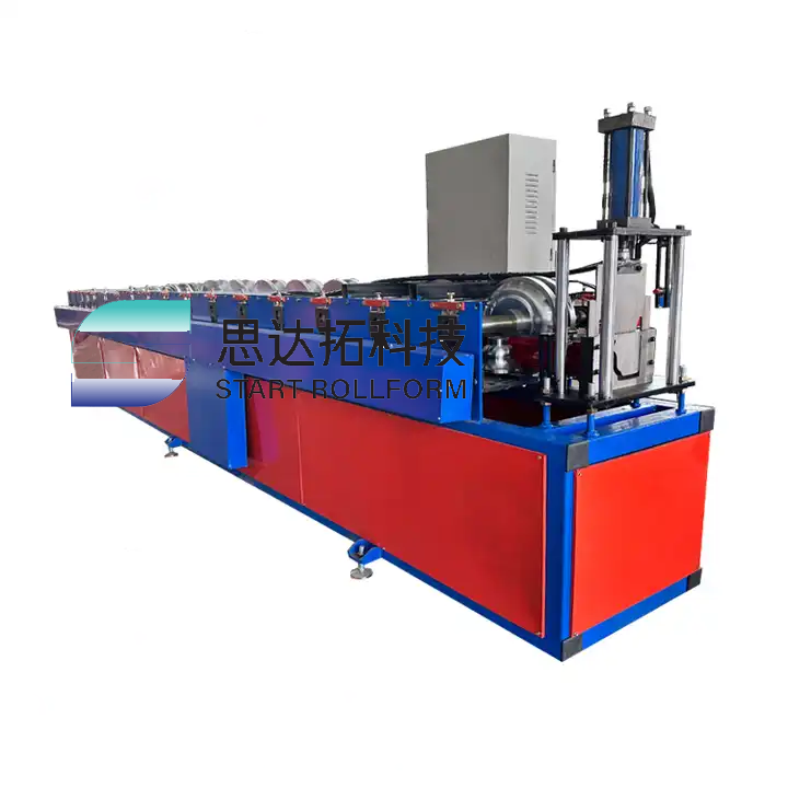 Rain Water Steel Gutter Roll Forming Machine 5inch Gutter Profile Roll Forming Machine 5 Inch