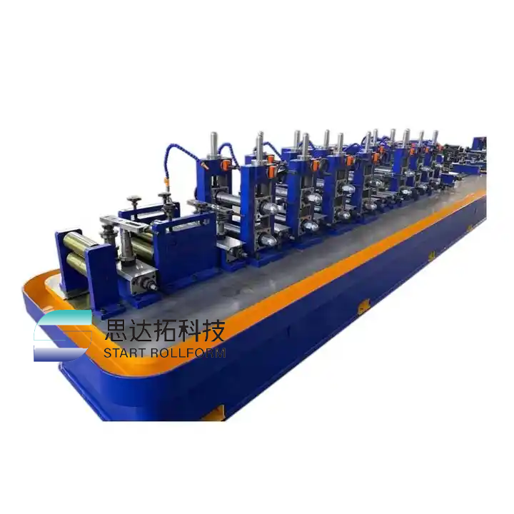 High Frequency Octangle Pipe Mill Welding Machine Production Line Welded Carbon Steel Tube Roll Forming Machine