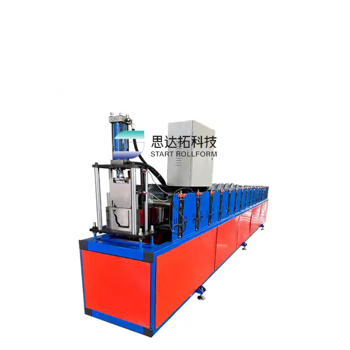 Rain Water Steel Gutter Roll Forming Machine 5inch Gutter Profile Roll Forming Machine 5 Inch